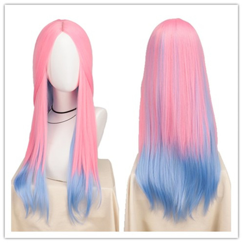 AlienStage Alien Stage Meizhi cos Wig Simulation Scalp Top Gradient Factory Straight