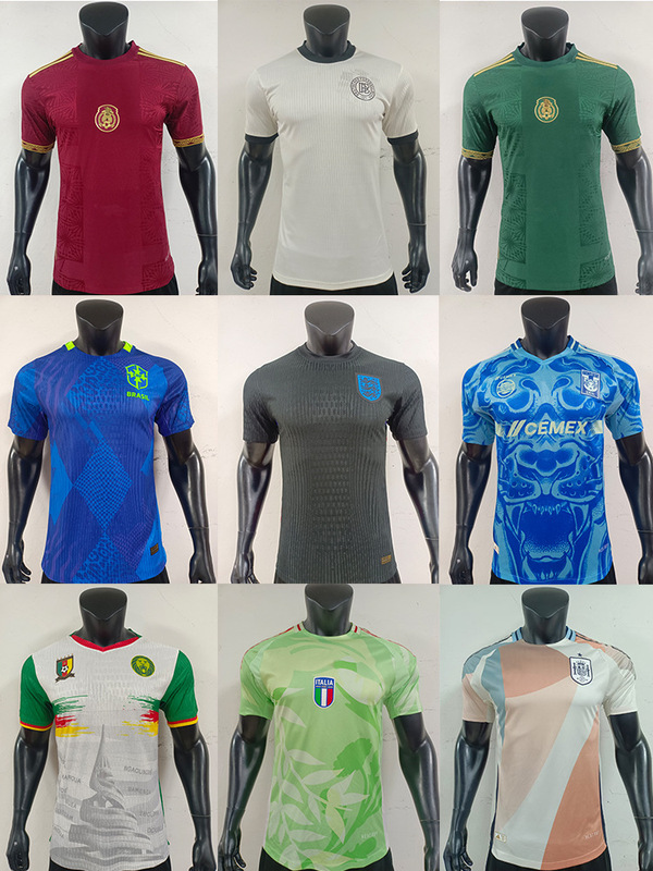 メーカー直販ナショナルチームジャージスポット卸売マルチスタイル25ブラジルフランスイングランドソースサッカージャージ|undefined