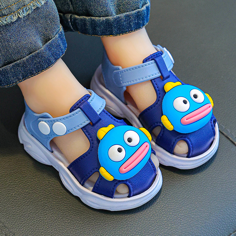 Sandalias para niños Sandalias para bebés Zapatos para niños pequeños de verano Sandalias para niñas Suela de playa Zapatos para bebés Sandalias para niños