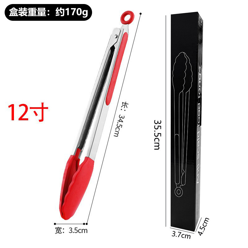 Clip de comida de acero inoxidable Clip de barbacoa engrosado Clip de barbacoa Filete Clip de cocina Clip multifunción para hornear Envío gratis