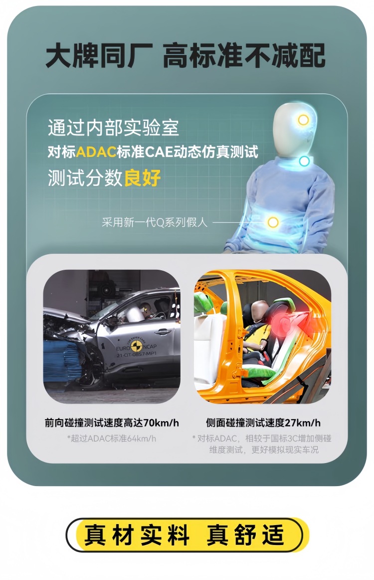 Kangaroo Dad Xingtu 3 Child Safety Seat Baby Car Car Safety Chair Baby Swivel 0-12 Years Old