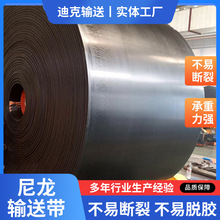 批发EP200尼龙橡胶耐磨输送带 耐高温工业输送带 阻燃环形传送带