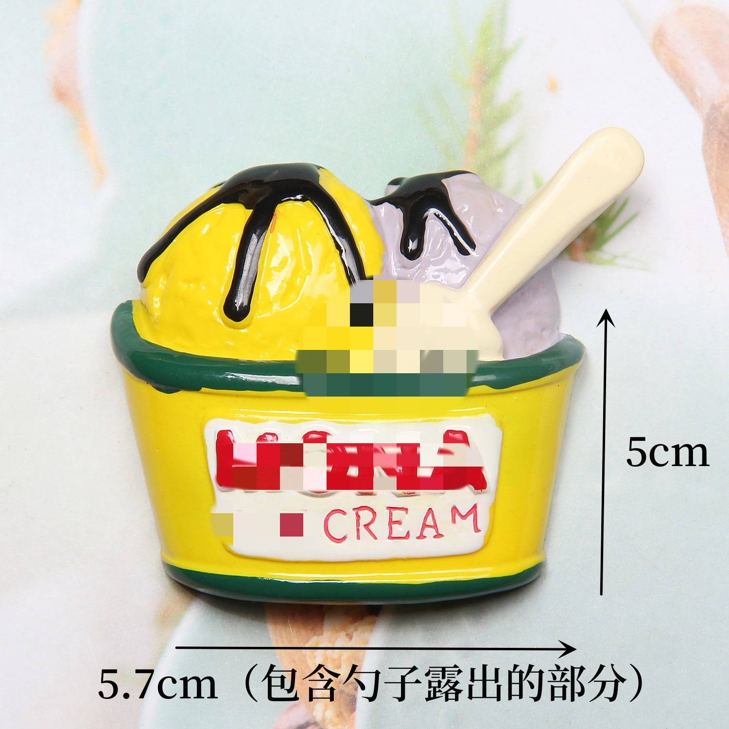 Nueva simulación cuerno pan hamburguesa cake resina grande juego de alimentos DIY refrigerador pegatina accesorios Ventas Directas la fábrica