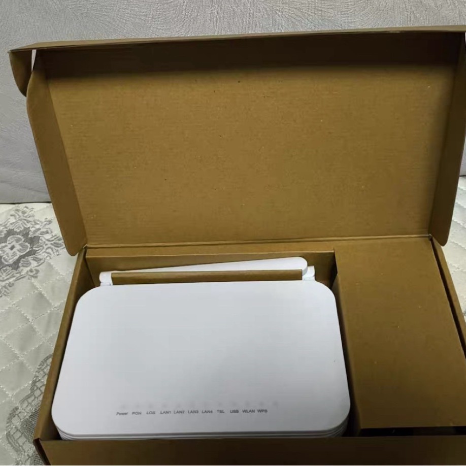 EG8145X6 optical modem, brand new unused, supports GPON, with WiFi6 function, four GE ports + 1 power