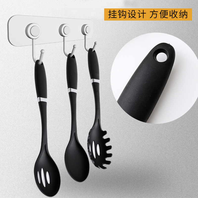 食品級ナイロン調理器具9点セット家庭用台所用品耐高温シャベルスプーン|undefined