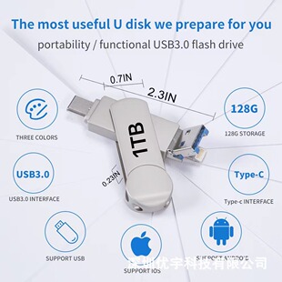 �羳�������֙CU�P64g/128gƼ����X��׿type-c�֙C���P1TB 2TB