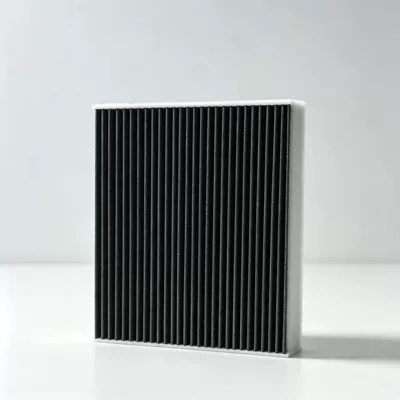 Automobile filter element with self-cleaning function and