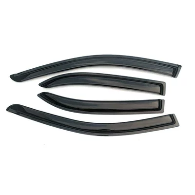 Toyota Corolla 2003-2008 Model Car Window Rain Shield Accessories Modification Car-Specific Window Rain Guard (Rain shield) - black-20mm