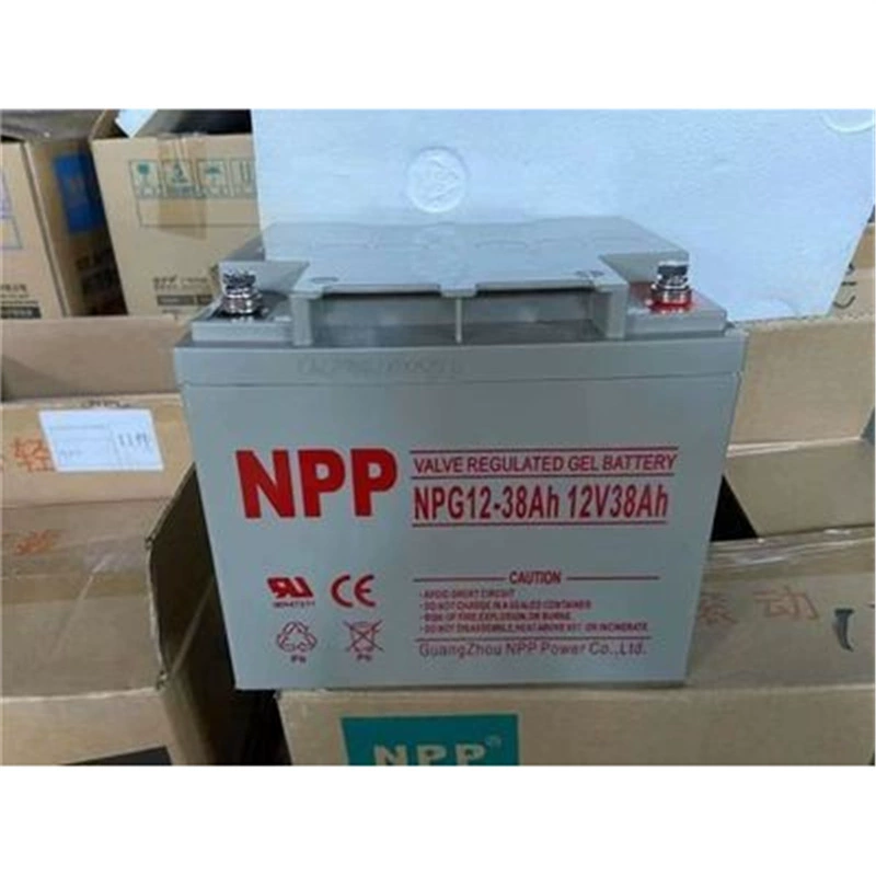 Перезаряжаемая gel-батарея VRLA (NPP) NPG12‑65Ah 12В 65Ач — серия 12В 7–200 Ач, не требующая обслуживания