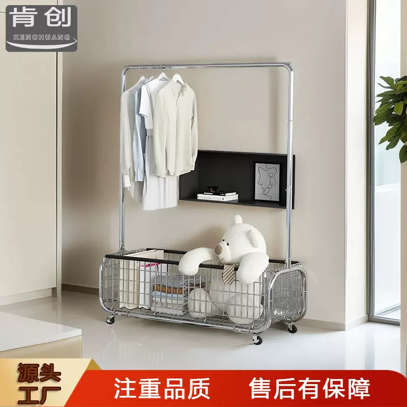 特厚落地式卧室晾衣架出租屋阳台加厚加粗挂衣架阳台晾晒衣架衣