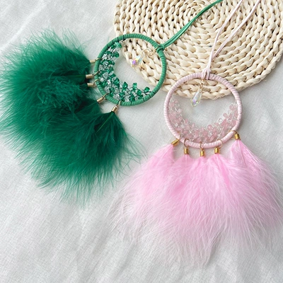 Car hanging, stone dream catcher car interior