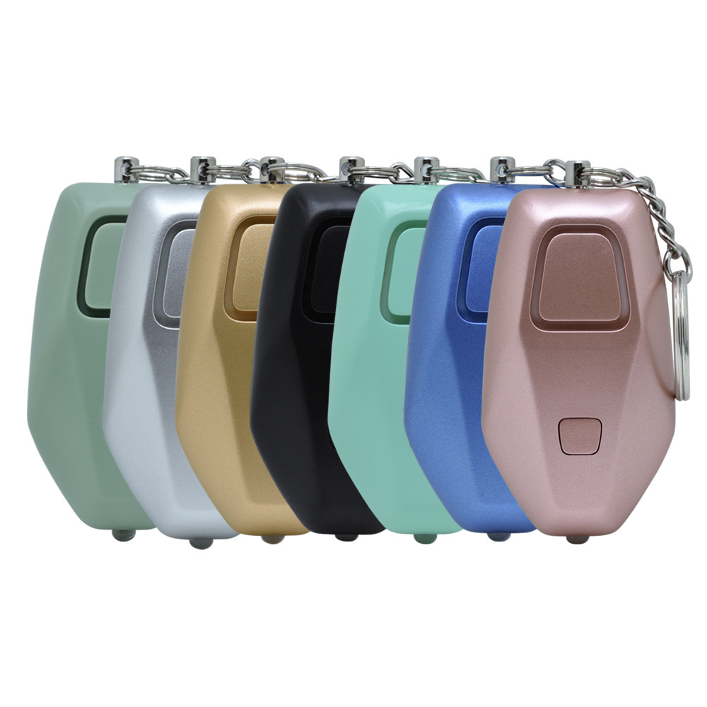 Alarma Personal Anti-robo Recargable con Luz LED para Viajes