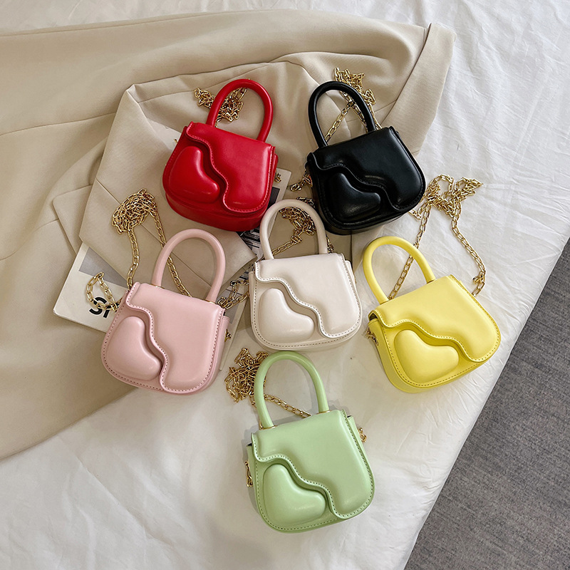 Mini Bag 2022 summer new pattern Versatile Inclined shoulder bag ins Chain bag fashion portable Square bag