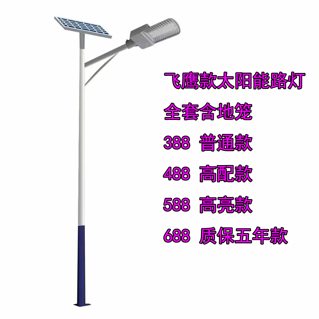 飞鹰太阳能路灯全套