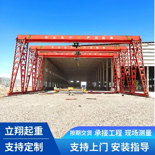 定制单梁龙门吊5吨10吨电动门式起重机无线遥控轨道式龙门吊