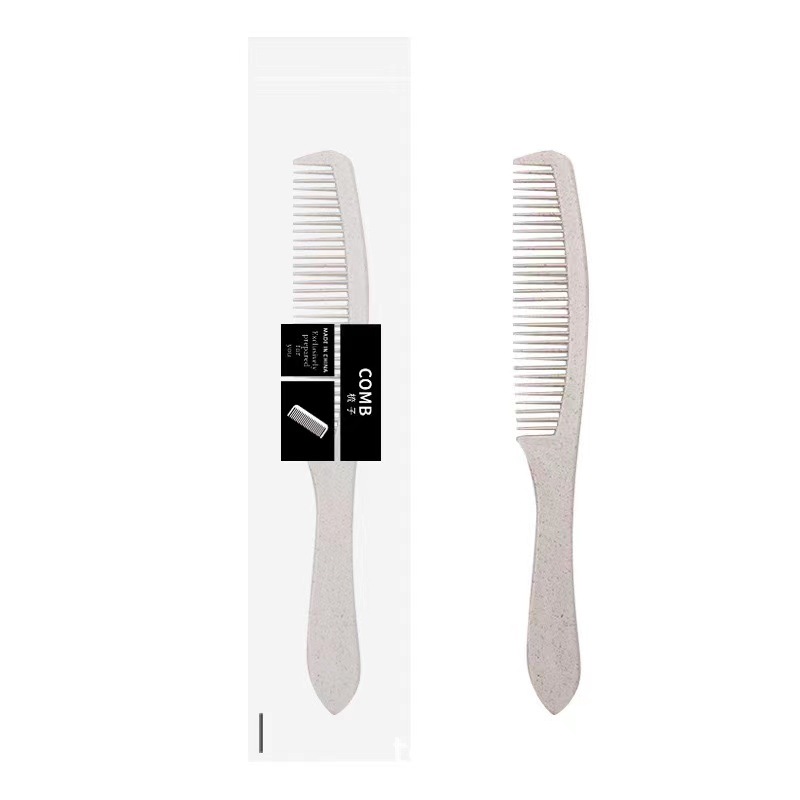 [폭발] CPE 소프트 프로스트 백 ~ 빗 (카치 옐로우 밀짚 스트립 빗)