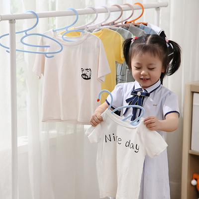 衣架儿童晒衣撑子衣挂钩晾衣服收纳架挂衣架子宿舍用学生神器