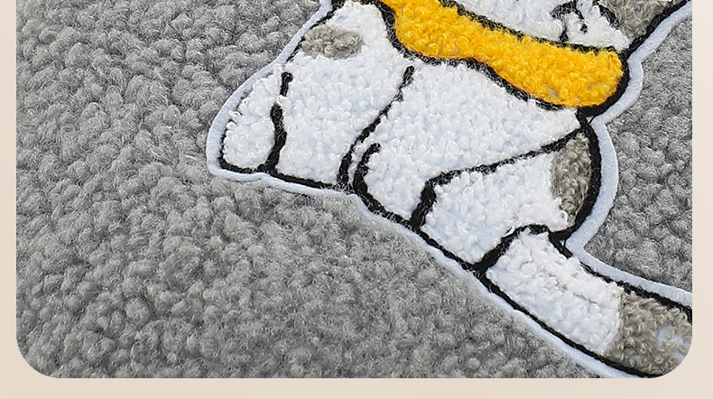 Suitable for Electric Vehicle Seat Cushion Cover, Thick Plush Autumn and Winter Warm and Comfortable Shock-Absorbing Cute High-Value Seat Cushion