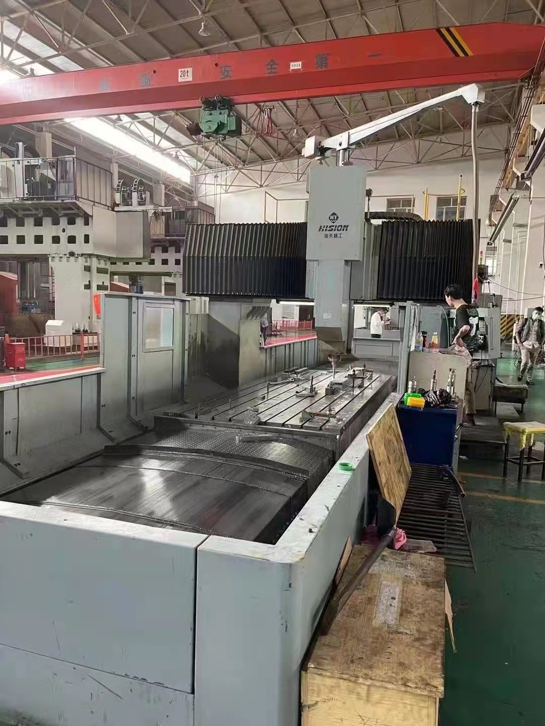 DVT500×31/50齐二集团瓦机数控，海天龙门加工中心2*5米