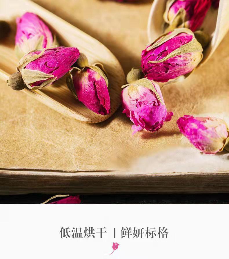 Dried Rose Buds Mei Gui Hua 500g Herbal Tea Flowers Low Temperature Dried quality and texture