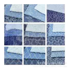 牛仔面料;其他棉类面料;色织、提花布