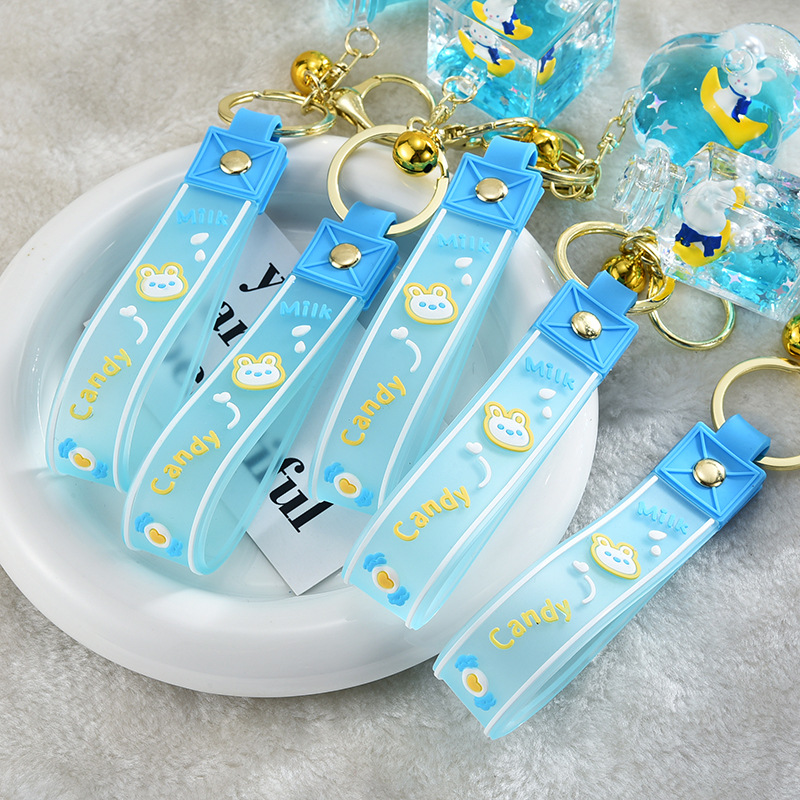 60g Weight Bag Pendant, Keychain Classification 1 Piece Quantity Daily Occasion Arylic Material Rabbit Pattern Unisex Gender Cartoon Style Style 1 Piece Cartoon Style Rabbit Arylic Unisex Bag Pendant Keychain 7