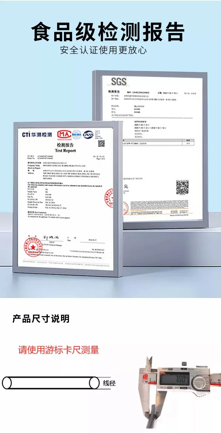 Fluorine rubber sealing strip 1/2/3/4/5...20 corrosion-resistant, high-temperature and wear-resistant fluorine rubber strip solid sealing round strip