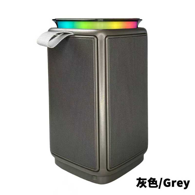 562蓝牙音响双磁重低音RGB灯光无线插卡便携式跨境热销迷你音箱|undefined