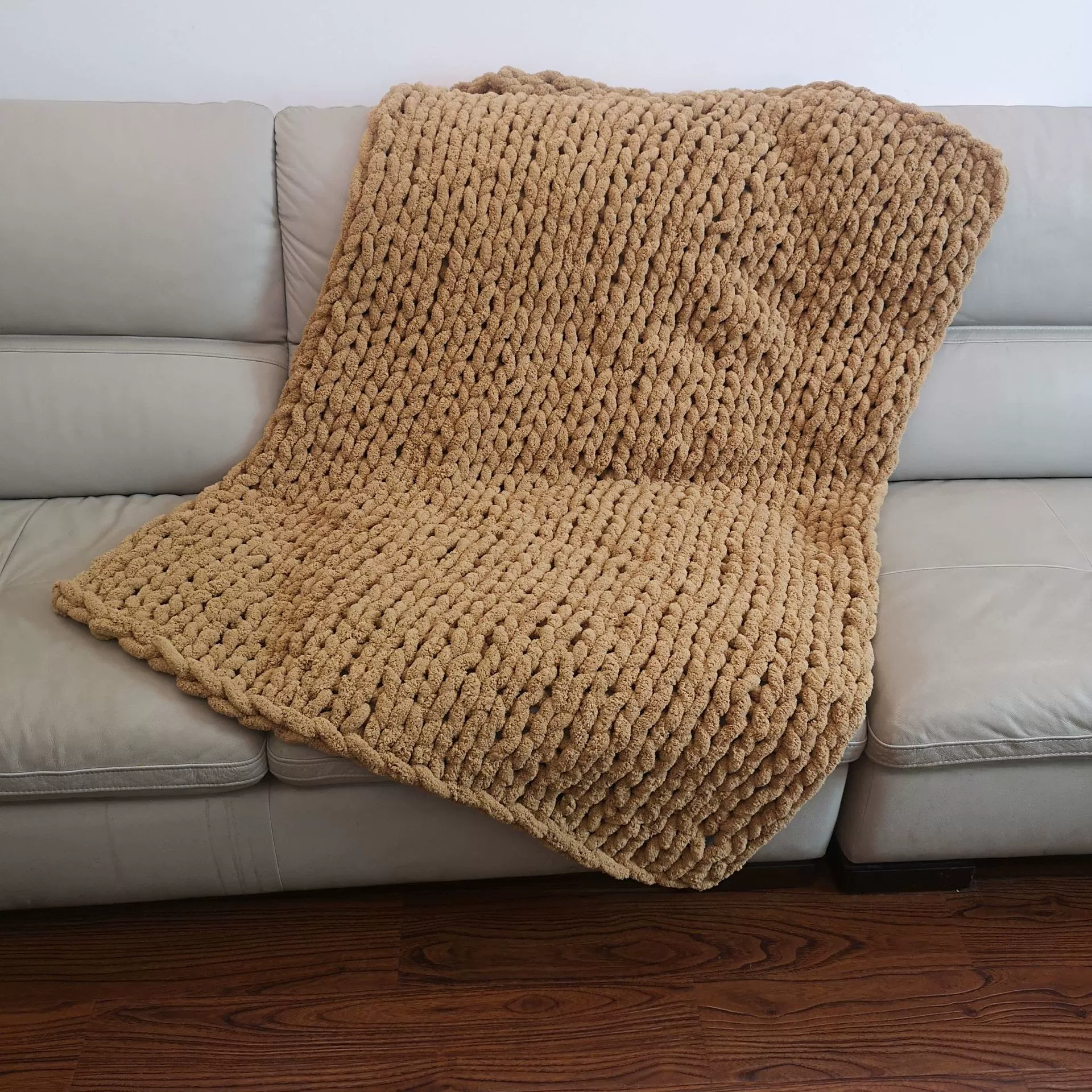 Knitted woven duvet, sofa, DIY, Amazon, wish