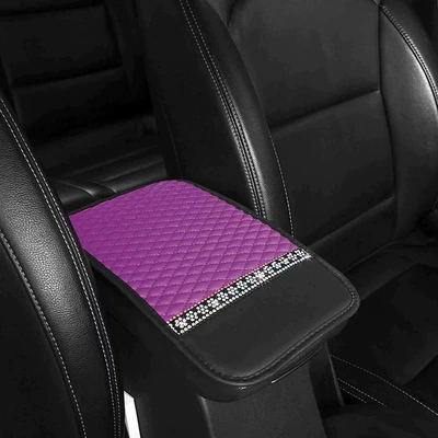 central armrest pad, Armrest box pad - purple