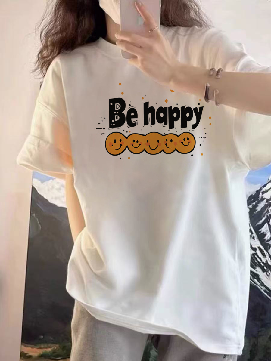 순면 웃는 얼굴 BE hppy