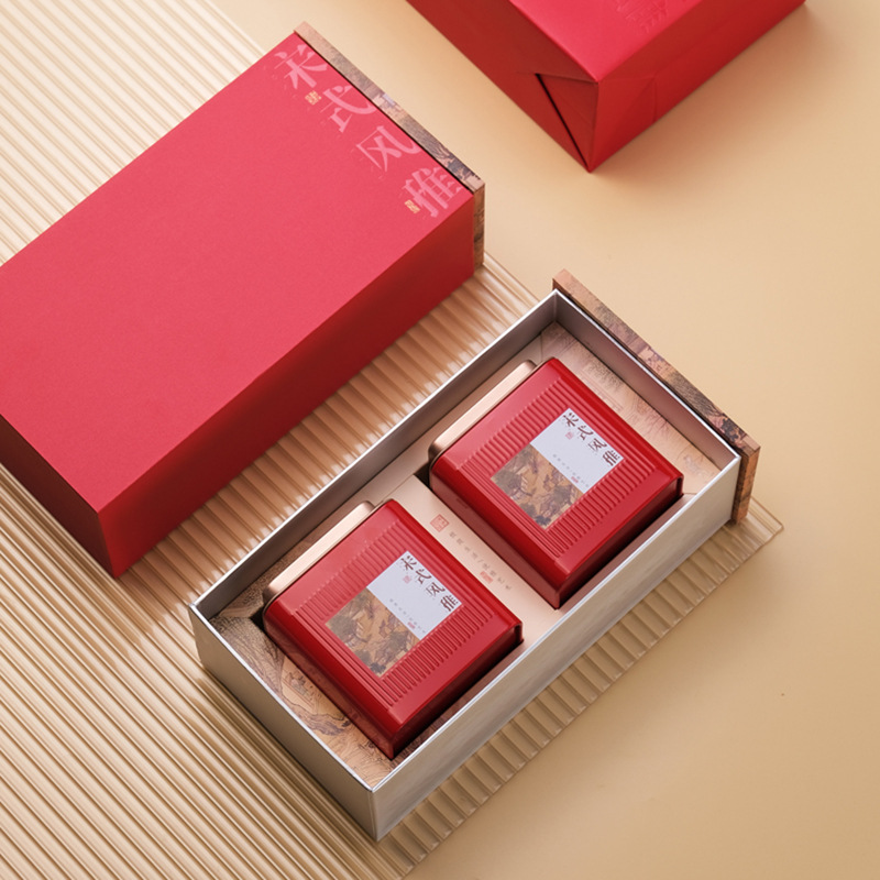 茶叶礼盒空盒子红茶白茶绿茶岩茶通用伴手礼茶叶包装礼品盒空礼盒