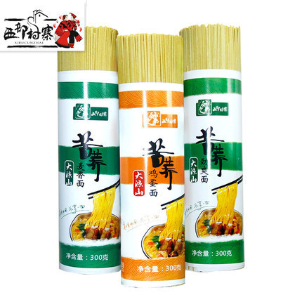 西昌の真ん中の苦いそばの900グラムの大凉山の特色の農産物の卵の力のさわやかな麺の組み合わせの麺のそうめん|undefined