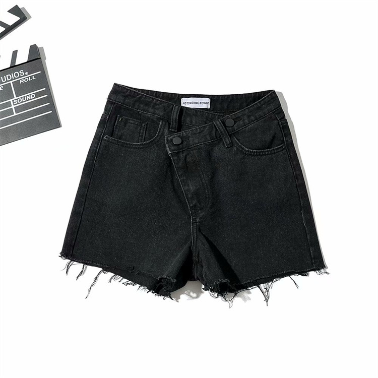 Vintage Tassel Blue Denim Shorts