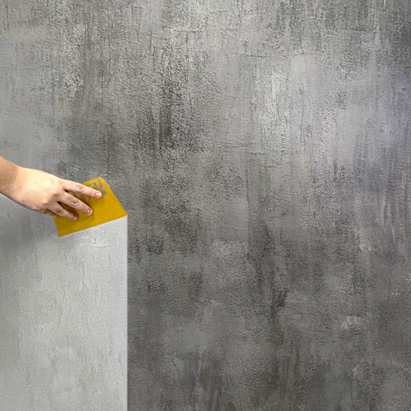 微水泥地面材料卫生间微水泥艺术服装店墙面漆质感户外清水背景墙