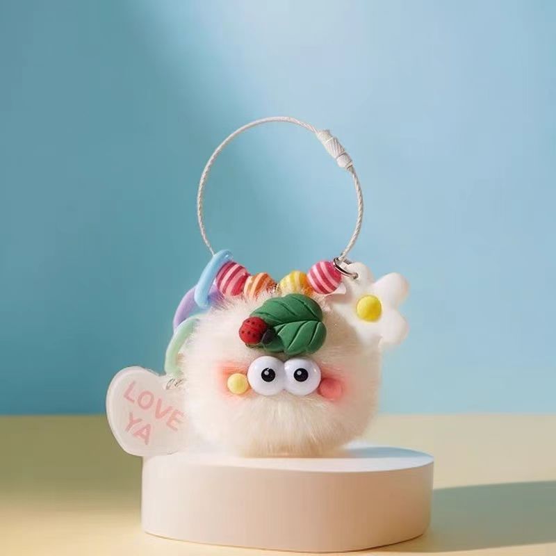 Blush lindo bolsas de peluche bolsas colgantes llaveros de automóviles mochilas colgantes pequeños fabricantes de regalos