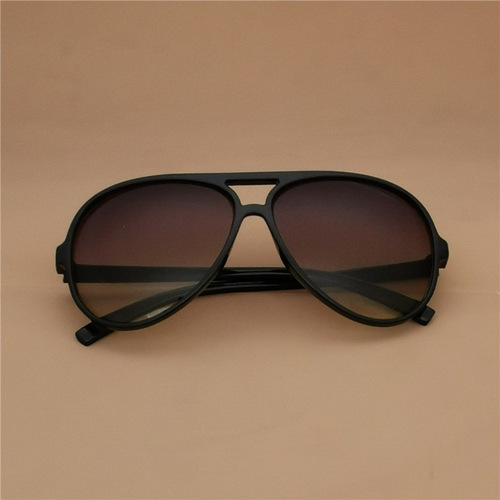  Black Frame Sunglasses Wholesale Men's Full Frame Korean Style Round Face Korean Version Frog-Eyed Glasses