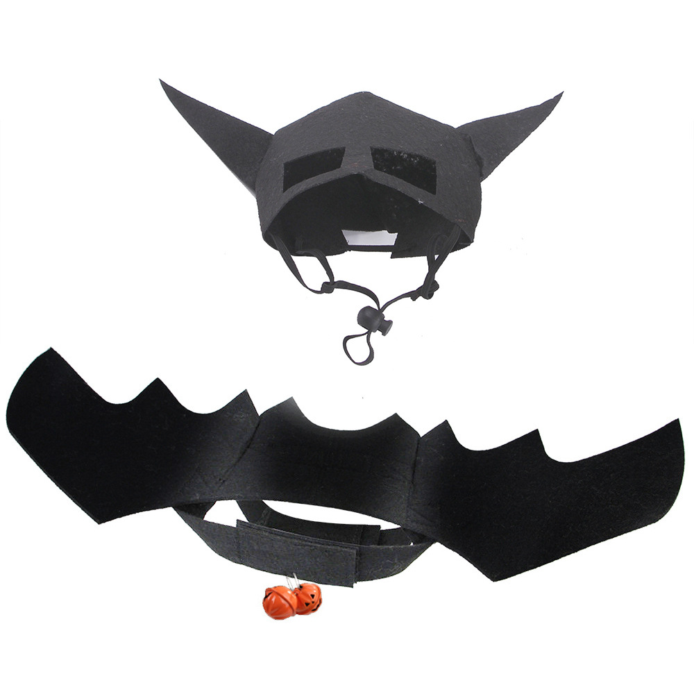 Halloween Pet Mask Bat Wings Corset 5