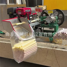 河南汽油车载组合膨化机 直管弯管双切断机 玉米江米棍康乐果机