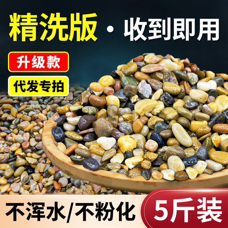 Natural Stream Stone Fish Tank Bottom Sand Gravel Bottom Sand Stone Landscaping Stone Paving Stone Sand Native Pebbles