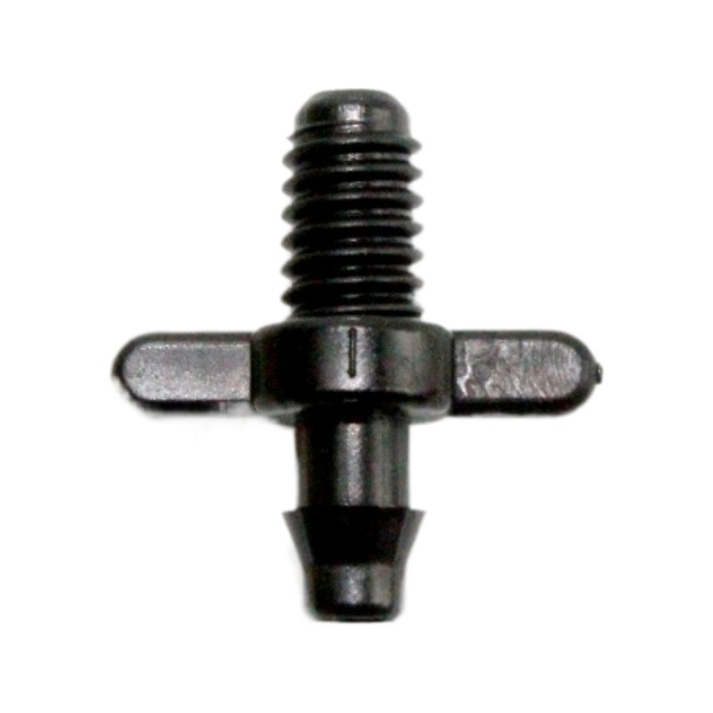 4 / 7 cabello de hilo capilar púas 6mm rosca plana 47 accesorios de conexión capilar conexión de perforación capilar de PVC