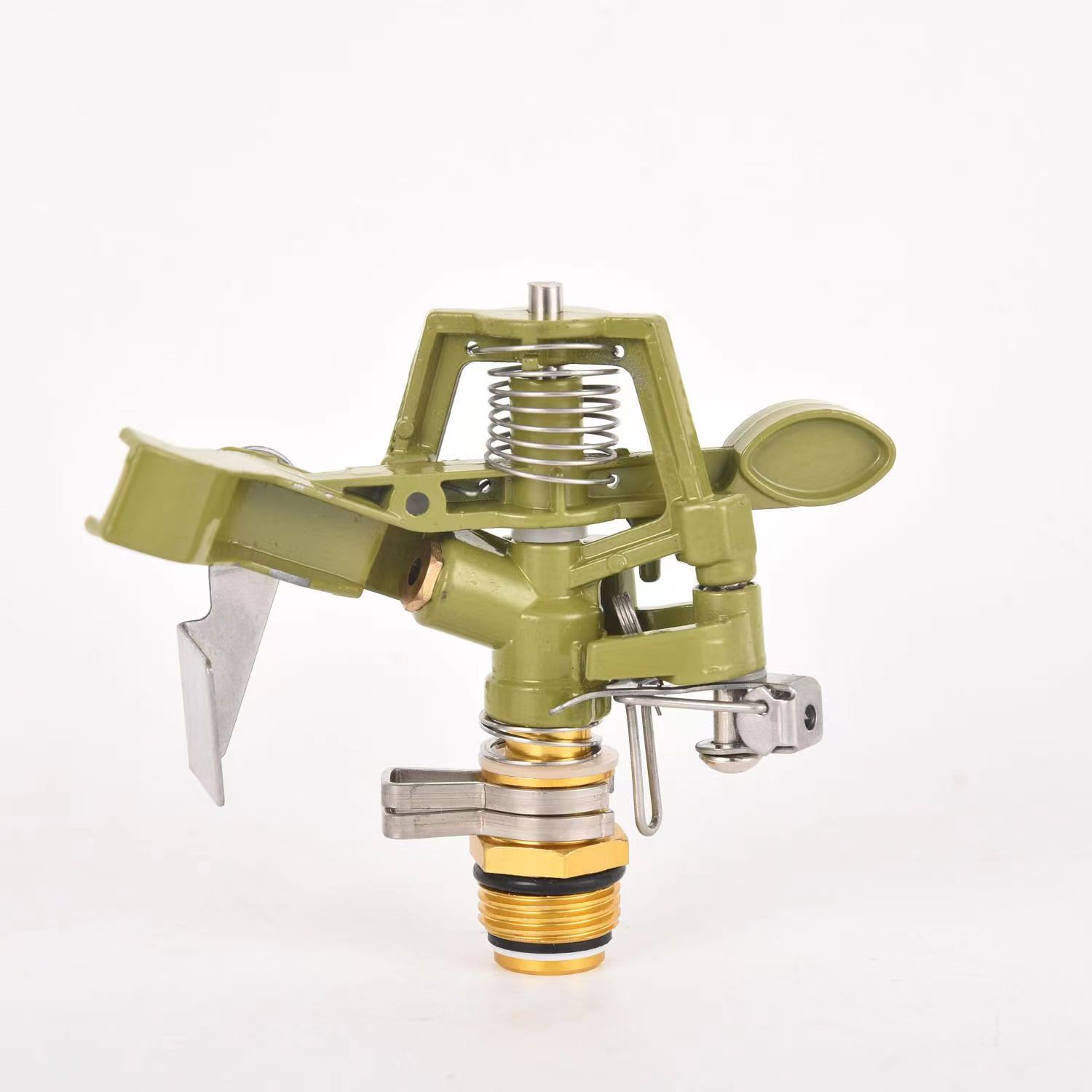 360 grados rotación rociador de riego de césped rociador de brazo oscilante jardinería enfriamiento agrícola rociador fabricante