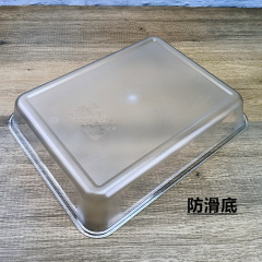 アクリル透明ハーブ野菜冷菜ディッシュディスプレイトレイ商業調理食品トレイプラスチックボックスプレート長方形