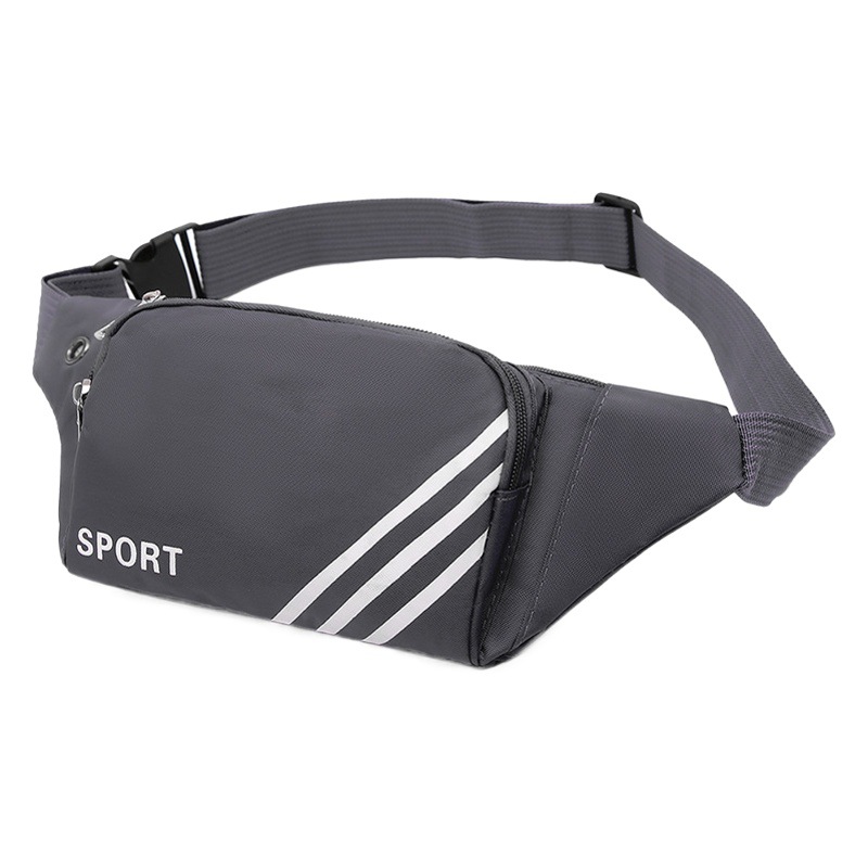 Outdoor Sports Waist Bag Men's Multipurpose Waist Bag Casual Mobile Phone Crossbody Bag Chest Bag Large Capacity Change Cash Bank Bag