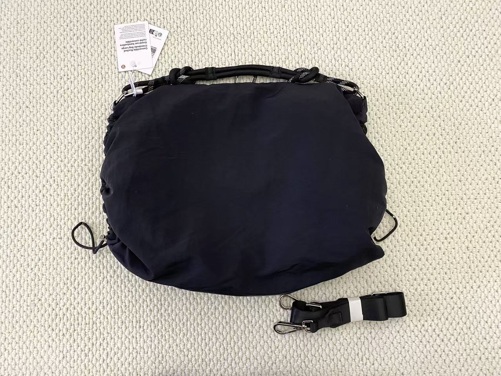 LU Convertible 1.5L 6.5L 16L Large Capacity Hobo Bag Pleated Cloud Crossbody Underarm Bag