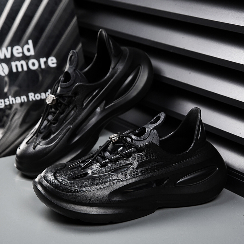 Verano transfronterizo nuevo hombre EVA fondo grueso para conducir sandalias de ocio playa fábrica Jinjiang al por mayor