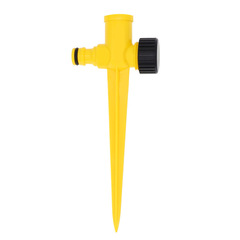 4-point plastic alloy ground plug with inner wire ground needle to fix the sprinkler head Mag base plug rod can be connected in series for agriculture and gardens