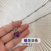 Fresh pendant with bow, universal necklace, Birthday gift, wholesale