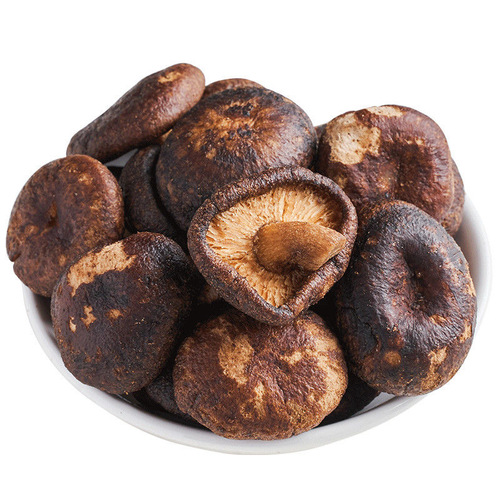 Shiitake Crisps, a Popular Instant Snack, Dried Roasted Shiitake Crispy Vegetable Mushroom Fruit and Vegetable Crisps, Non-Fried Pepper