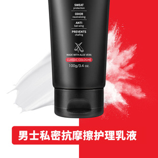 Melao Cross-Border Men's Comfortable Deodorant Wholesale Friction Gel Aluminum-Free Long-Lasting Fragrance Men's Private Lotion